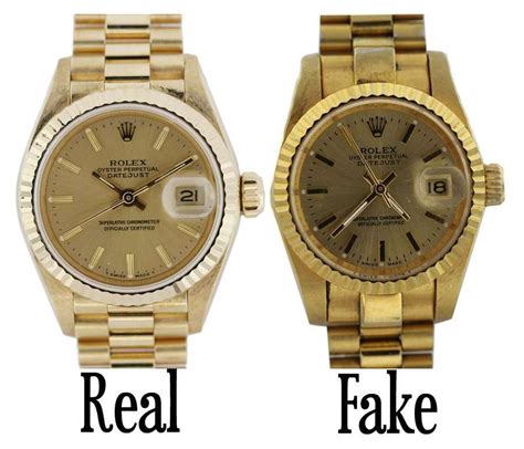 gold watch real vs fake|is gold heavy or light.